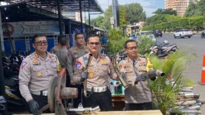 Tindak Ratusan Knalpot Brong di Semarang, Polisi Ingatkan Dampak Negatifnya