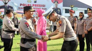 314 Personil Polda Jateng Naik Pangkat Di Penghujung Tahun 2023