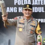 Kapolda Jawa Tengah Irjen Ahmad Lutfi Saat Memusnahkan Knalpot Brong