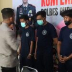 Polres Purworejo Ringkus 3 Orang Pencuri Dan Penadah