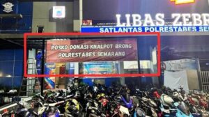 Tak Perlu Dibuang, Donasikan Knalpot Brong ke Posko Satlantas Polrestabes Semarang jika Tak Mau Ditilang