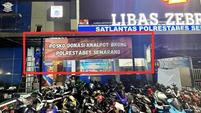 Posko Knalpot Brong Di Mako Libas Zebra Satlantas Polrestabes Semarang (1)