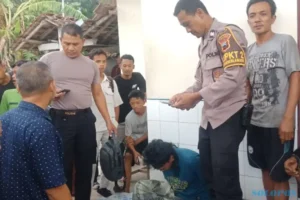 Residivis Jatim Dibekuk Warga usai Kuras Kotak Amal di Masjid Sumberlawang Sragen