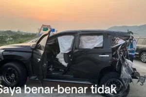 Sederet Bantahan PO Haryanto Usai Viral Bus Seruduk Pajero di Tol Batang