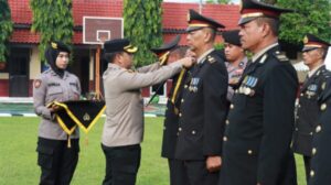 Polres Batang Gelar Wisuda Purna Bakti 15 Personil