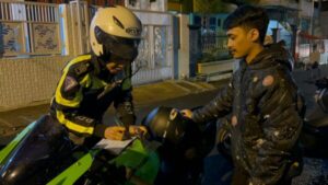 Gelar Razia Knalpot Brong, Polres Banjarnegara Tindak Puluhan Kendaraan