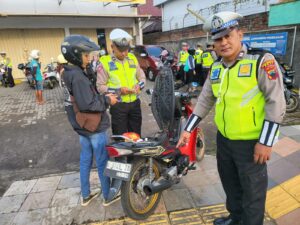 Gelar Razia Knalpot Brong, 28 Sepeda Motor Dijaring Polresta Pati di Enam Lokasi