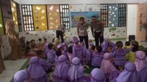 Satlantas Polresta Pati Gelar Program Polisi Sahabat Anak di TK Aisyiyah 05