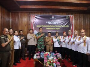 Ngobrol Pemilu Lintas Sektoral Kesiapan Pemilu 2024 Diikuti Kapolres Barsel