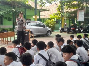 Kegiatan Sosialisasi Larangan Knalpot Brong, Langkah Cegah Gangguan Kamtibmas