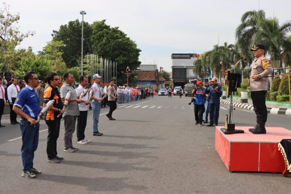 Bertekad Mengurangi Polusi Suara: Apel Deklarasi Jateng Zero Knalpot Brong di Pati