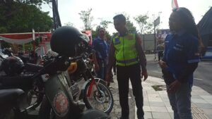 Polresta Pati Sosialisasikan Larangan Knalpot Brong Ke Komunitas Club Otomotif