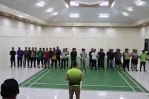 Gelar Turnamen Badminton Kapolres Cup, Polres Lamandau Jaring Atlet