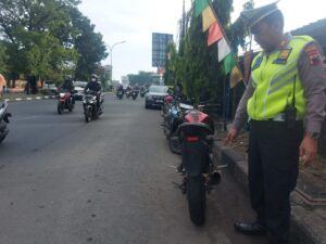 Ciptakan Keamanan, Polsek Ngaliyan Gelar KRYD Dengan Sasaran Knalpot Brong