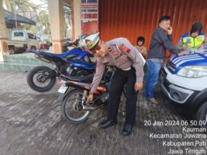 Pemilu 2024, Polresta Pati Terapkan Zero Tolerance untuk Knalpot Brong