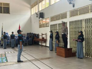 Aula SMA Negeri 01 Pati Menjadi Saksi Pemantapan Patroli Keamanan Sekolah oleh Satlantas Polresta Pati