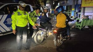 Polresta Pati Jaring 84 Motor, 4 Pelaku Balap Liar saat Razia Knalpot Brong di Malam Minggu