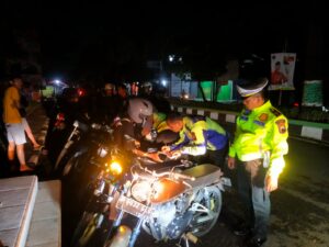 Adakan Razia Knalpot Brong dan Balap Liar, Polresta Pati Amankan 84 Motor