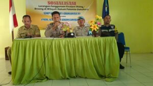 Polsek Dukuhseti Lakukan Sosialisasi Door To Door Larangan Knalpot Brong di Sekolah