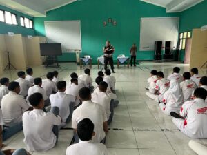 Apel Pagi di SMK N 1 Cluwak Jadi Sarana Sosialisasi Knalpot Brong