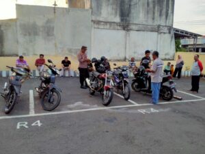 Motor dengan Knalpot Racing Diamankan, Kegiatan Razia Akan Dilaksanakan Rutin