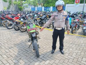 Antisipasi Balap Liar, Polisi Pati Gelar Razia Hunting System di Lima Titik