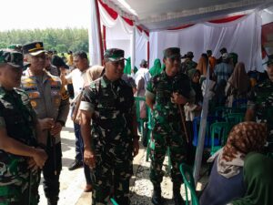 Pangdam IV TNI Turut Hadir dalam Kegiatan Karya Bakti TNI di Kabupaten Pati