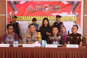 Tahun 2024, Satresnarkoba Polres Lamandau Gagalkan Peredaran 200 gram Sabu