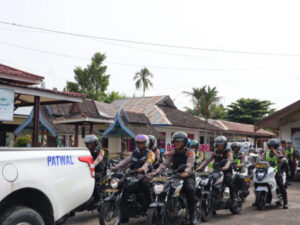 600 Paket Sembako dari Kapolda Kalteng Untuk Warga Dilepas Kapolres Barsel