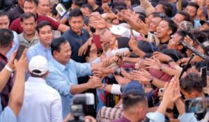 Kampanye Paslon Prabowo Gibran di Jember Diikuti Ratusan Pendukung