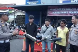 Polrestabes Semarang minta pemilik serahkan knalpot brong