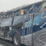 Kecelakaan Bus Po Shantika Terjun Dari Jalan Tol Pemalang Km 320 Ke Jalan Desa Di Wilayah Kecamatan Ampelgading Kabupaten Pema 1 43