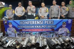 Polda Jateng Siapkan 800 Handheld Untuk Tilang Pengendara Knalpot Brong