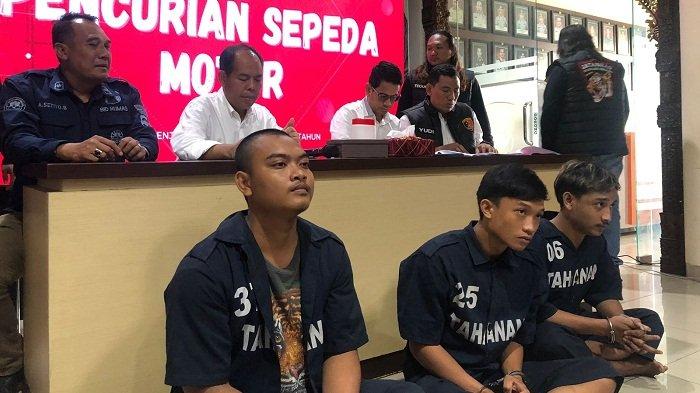 Komplotan Pencuri Motor Asal Demak Dibekuk Setelah Enam Kali Beraksi Di Semarang