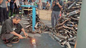 Hasil Donasi 848 Knalpot Brong Polrestabes Semarang ke Panti Asuhan: Terkumpul Rp 4,6 juta