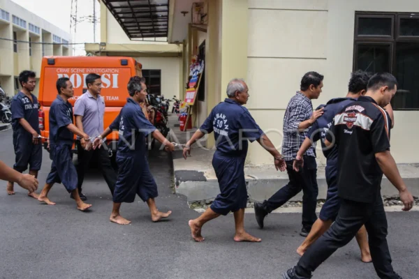 Kasus Perdagangan 226 Ekor Anjing Ilegal, Polrestabes Semarang Gelar Pers Release