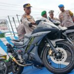 Polres Batang Amankan 189 Knalpot Brong 169