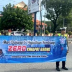 Satlantas Polres Rembang Sikat Kanlpot Brong