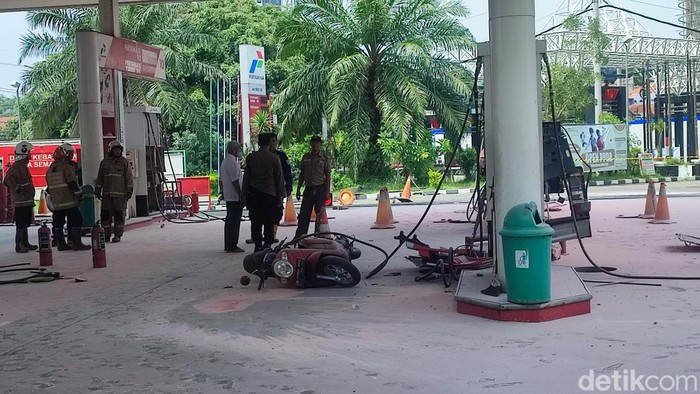 Suasana Spbu Undip Semarang Usai Terdengar Ledakan Rabu 1012024 Siang 169