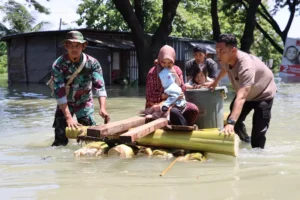 Sepuluh Titik Tanggul Jebol di Demak Belum Tertangani, 66.965 Warga Terdampak, 10.285 Mengungsi, Ini Kondisi Terkini..