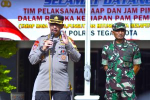 Karoops Polda Jateng sidak ke Polres Tegal Kota dan Pemalang