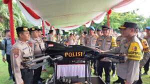 Cegah Kericuhan Pemilu 2024, Polda Jateng Siapkan 2 Drone Pelontar Gas Air Mata