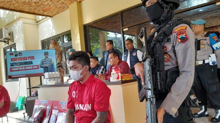 Tersangka Pengedar Obat Terlarang Rizky Umar Surya Kembali Ditangkap Polisi