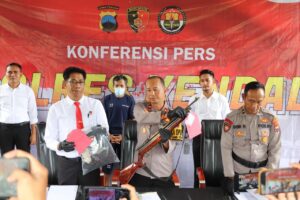 Penjaga Malam Diamankan Sat Reskrim Polres Kendal usai Tembak Pencuri yang hingga Tewas