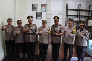 Wakapolres Semarang Pimpin Sertijab Kapolsek Gunungpati