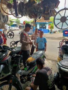 Tindak Lanjuti Maklumat Kapolda Jateng, Polisi Sambangi Bengkel di Desa Semampir dan Kelurahan Kalidoro