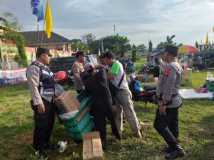 Cegah Kerusuhan: Polsek Margorejo Berikan Himbauan Anti-Miras Jelang Kampanye