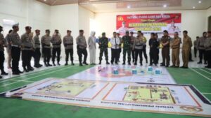 Gelar Tactikal Floor Game, Polres Lamandau Siapkan Pengamanan Pemilu