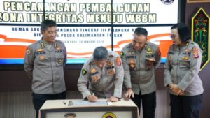 Komitmen Tingkatkan Pelayanan Publik, Rumkit Bhayangkara Canangkan Zona Integritas Menuju WBBM