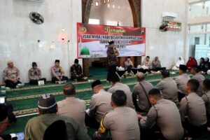 Doa Bersama di Masjid Al-Ikhlas Mapolresta Pati untuk Keamanan dan Kedamaian Pemilu 2024